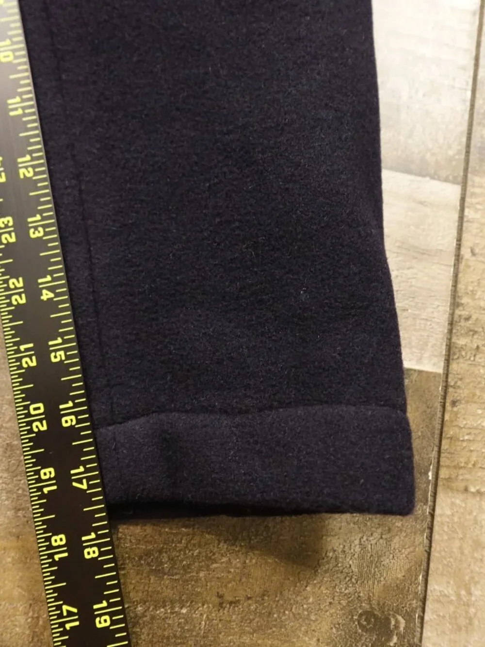 Brooks Brothers Duffle Coat Men’s Medium Navy 100% Wool Hooded Toggle